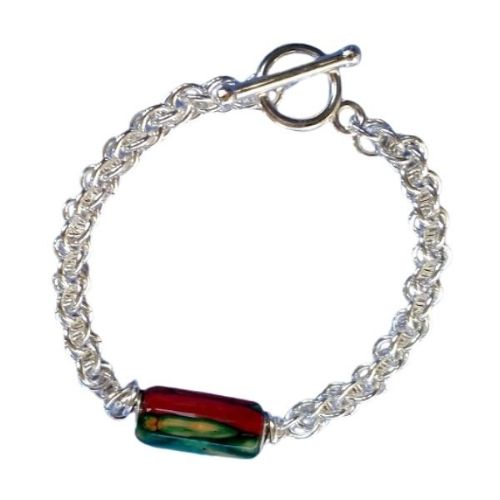 Heathergems Chain Maille Bracelet